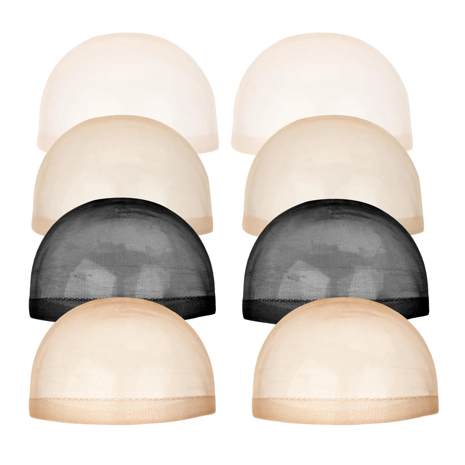 

Wig Cap Invisible Thin Breathable Sheer Bald Stocking Caps Women