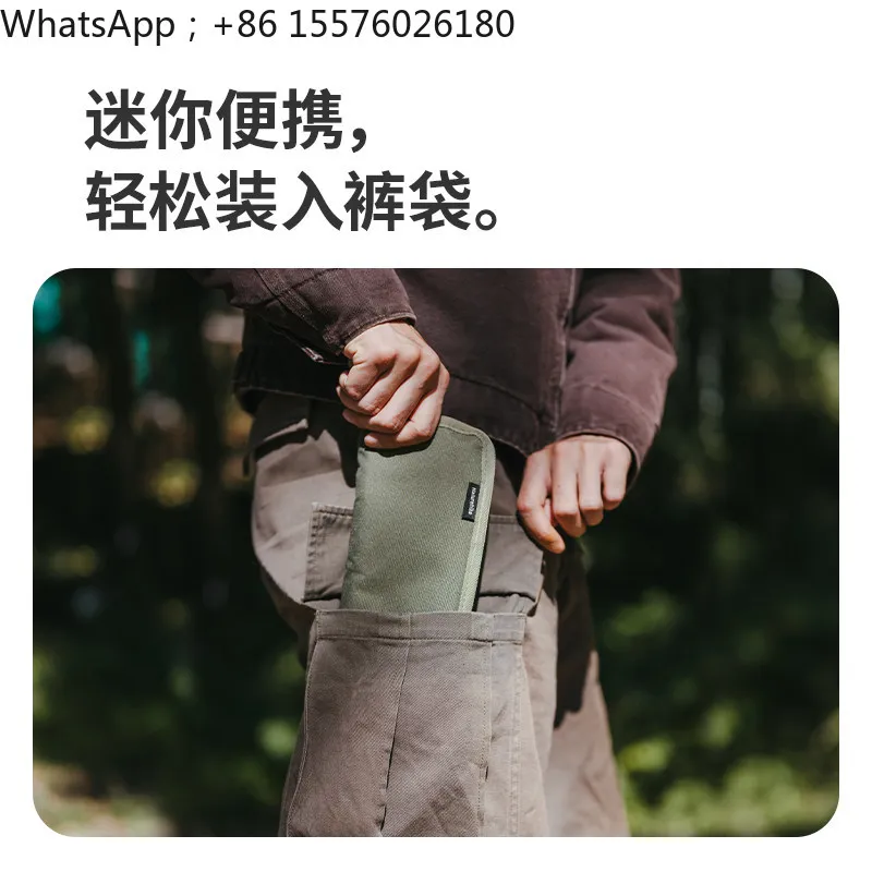 Folding Stool Outdoor Portable Folding Small Mazar Train High-speed Rail Queuing Stool Aluminum Alloy Chair