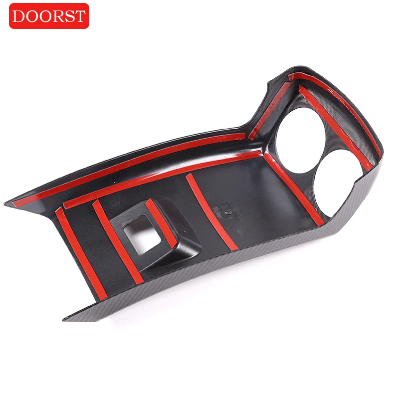 For Mercedes Benz A CLA Class W177 C118 Car Carbon Fiber ABS Panel Cover Rear Air Vent Cover Interior Modification Accessories