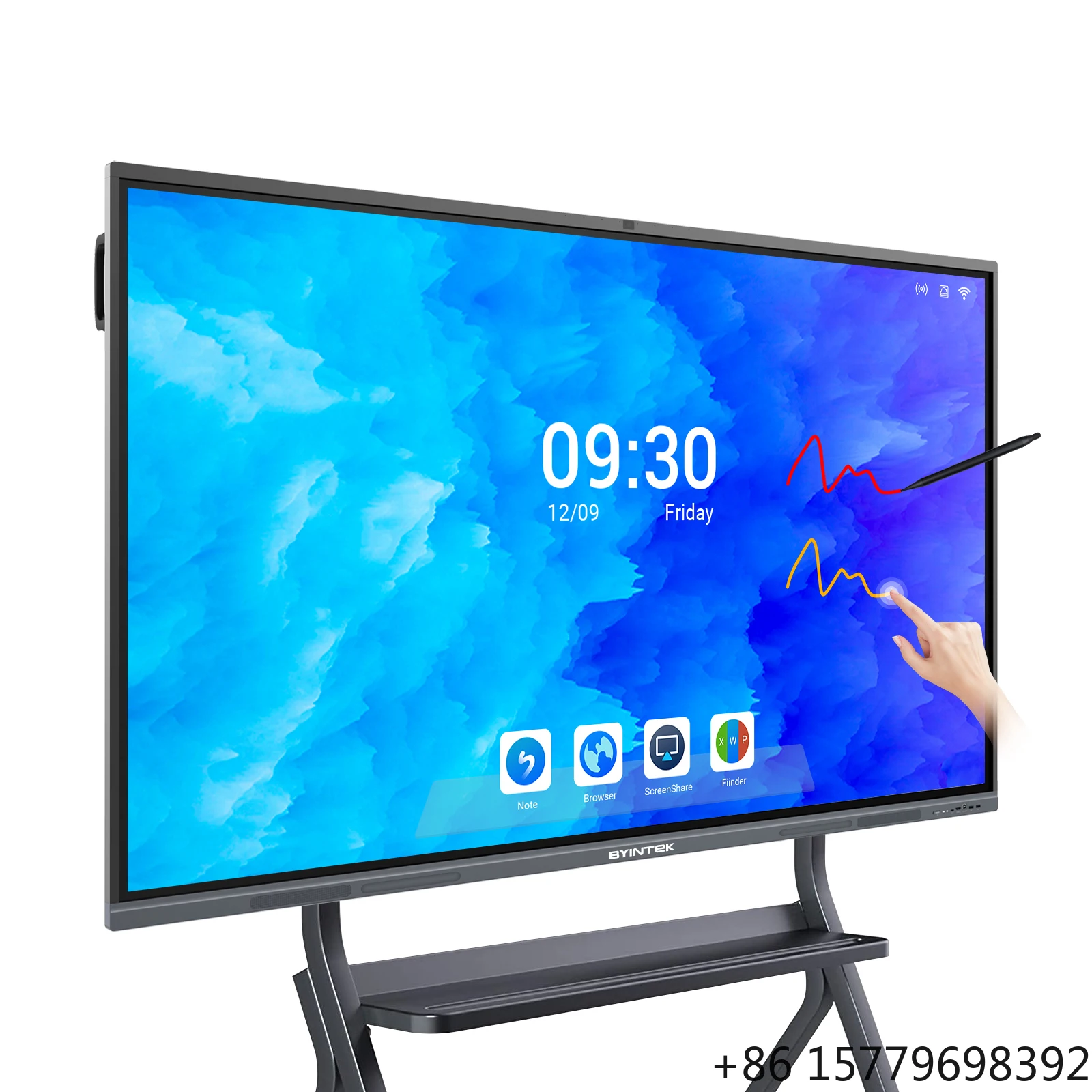 

Smart Class Interactive White Board for Teaching, Interactive Digital Board 65 Inch Kit