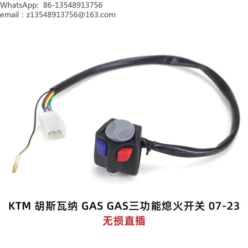 22mm Dirt Bike Handlebar Start Kill Switch Engine Stop Button Modified Replacement Parts SX EXC TE FE EC MC
