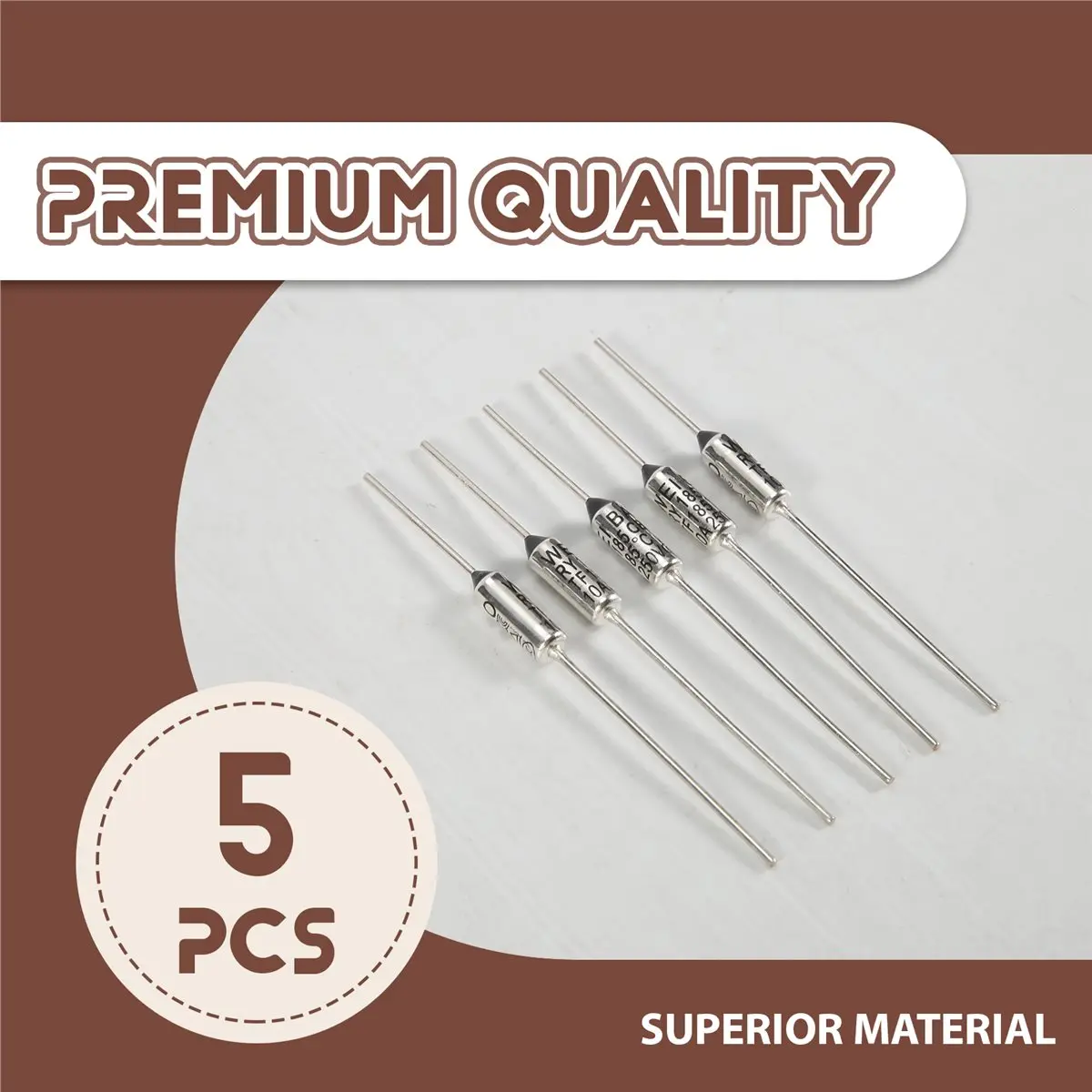 A73T 5 Pcs Circuit Cut Off TF 185 Celsius 250V 10A Temperature Thermal Fuses