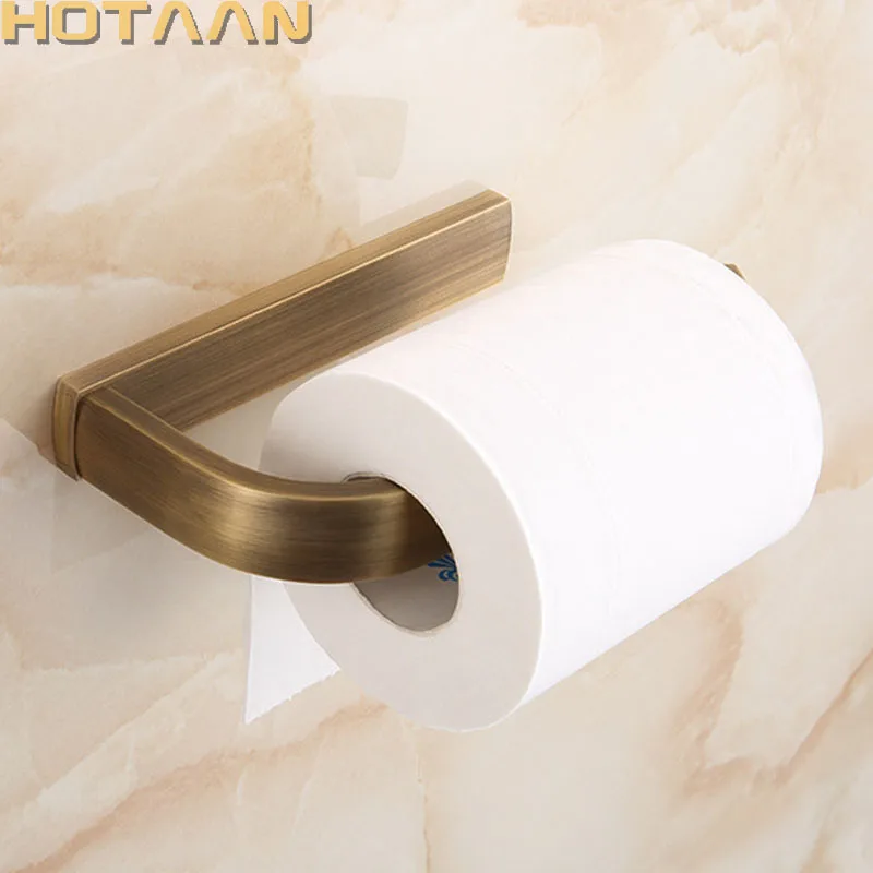 .,Antique Brass Finish Solid Brass Toilet Paper Holder Bathroom Accessoreis Toilet Tissue Paper Roll holder YT-10492