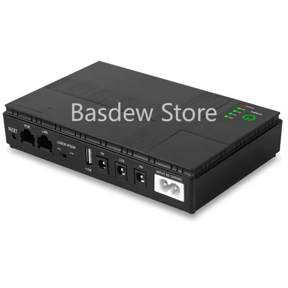 

5v9v12v Router Optical Modem Monitoring Standby Uninterruptible Power Supply Mobile Phone DC UPS Power Supply