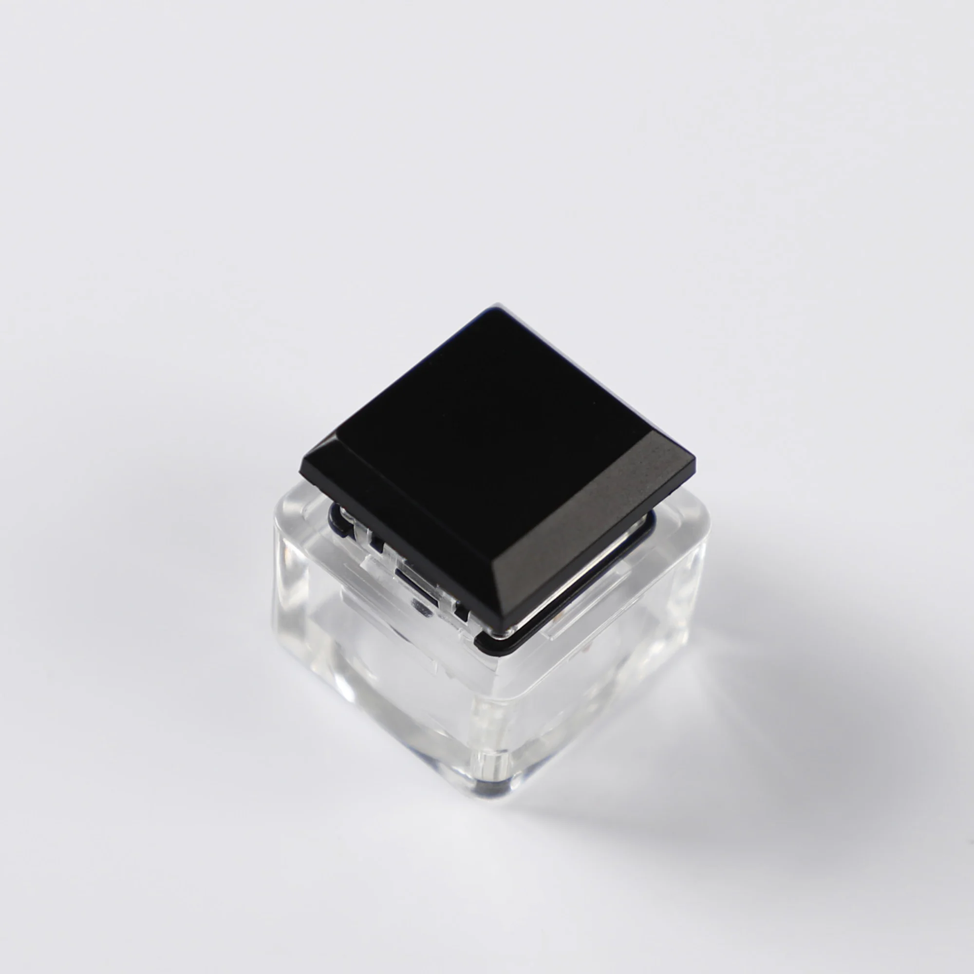 Low Profile Kailh Choc Keycaps for 1350 Chocolate Switch Translucent White Black Mechanical Key Cap