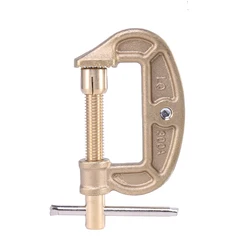 300A Electrode Clamp High Power Brass Grounding Work Clamp G-shaped Ground Welding Earth Clamp Replacement Welder Machine Tools