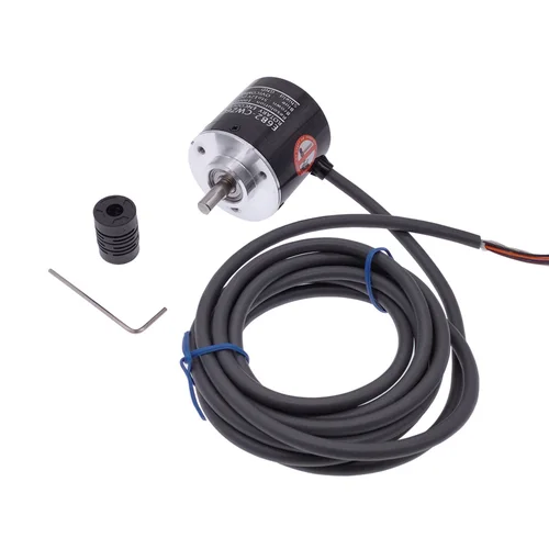 Imagen 2 del producto Codificador rotatorio E6B2CWZ6C E6B2-CWZ6C 10 20 30 40 50 60 100 600 720 1024 1200P/R 5-24V DC NPN salida interruptor giratorio con línea de 2m