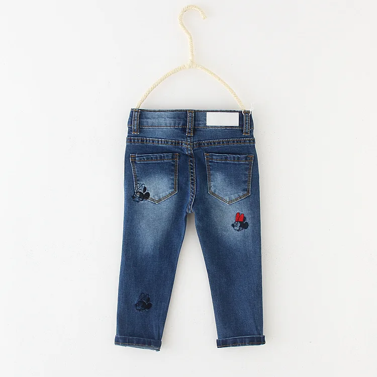 Fashion Baby Girl Pants Jeans Toddler Girls Skinny Jeans Leggings Cowboy Kids Denim Pants for Girl 6-36M Autumn Newborn Clothes