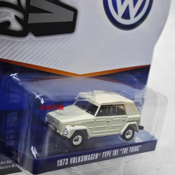 

Greenlight 1:64 Club Vee Dub Collection 20-1973 Тип 181 "The Thing" Коллекционные игрушки Подарочная модель настенная подвеска