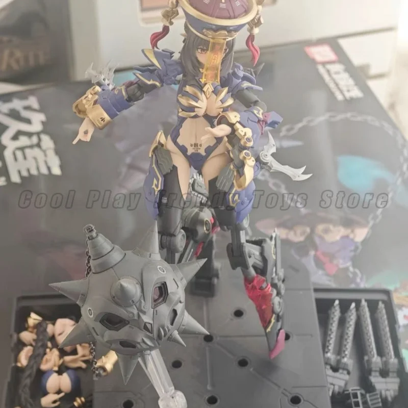 【in-stock】hemoxian-animation-action-figure-js-009-jiulian-full-series-mobile-suit-girl-joint-movable-doll-model-toy