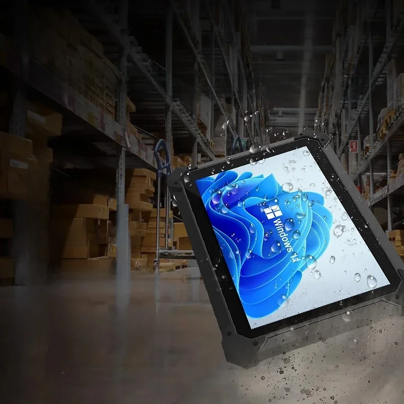 تابلت صناعي 10.1 بوصة Win 11 Pro Inter N100 3.4Ghz HD-MI RJ45 Wifi 2D ماسح الباركود وعرة ويندوز اللوحي