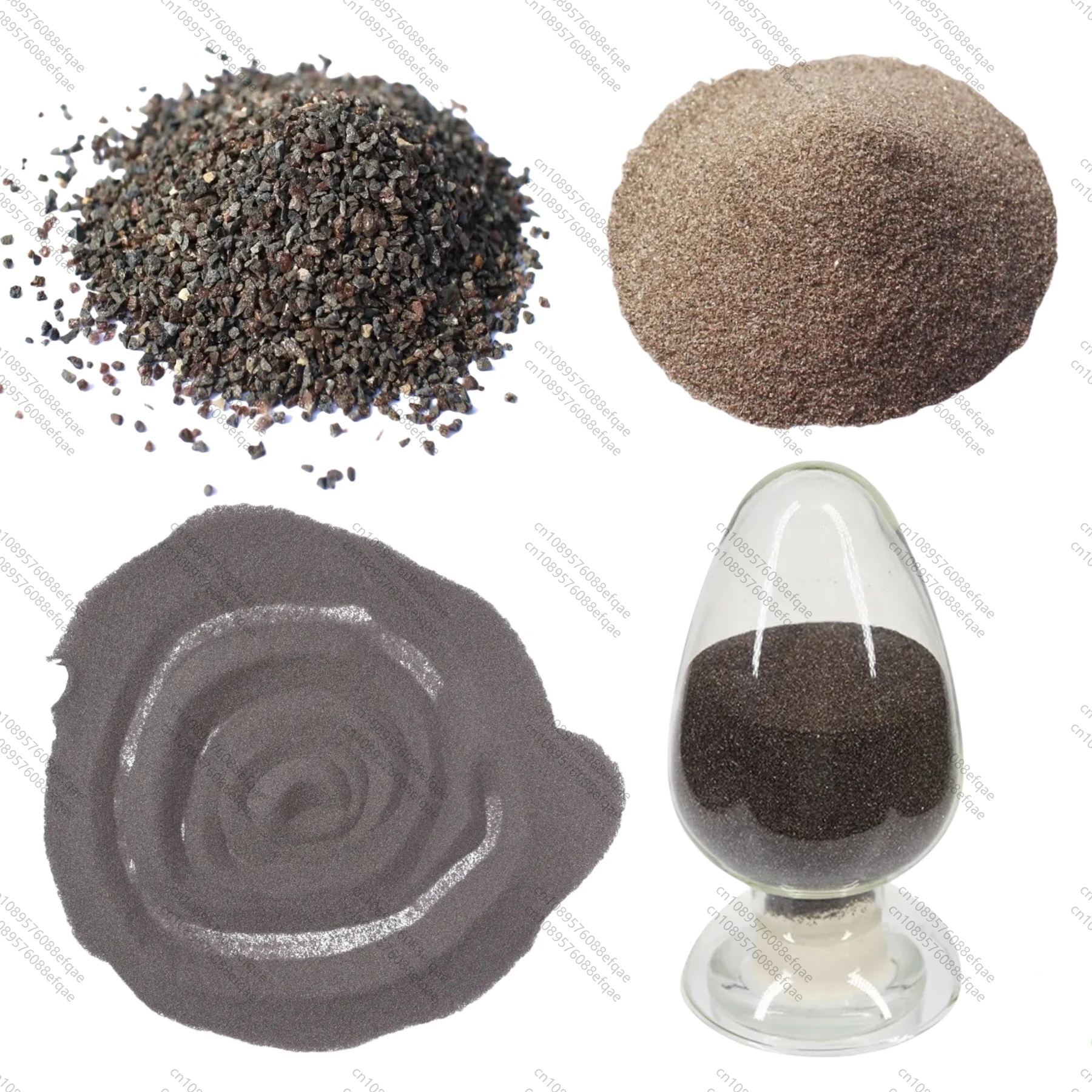 High Quality 500g Brown Corundum Abrasive Sand Blasting Rust Removal Metal Polishing Grinding Powder Free Shipping