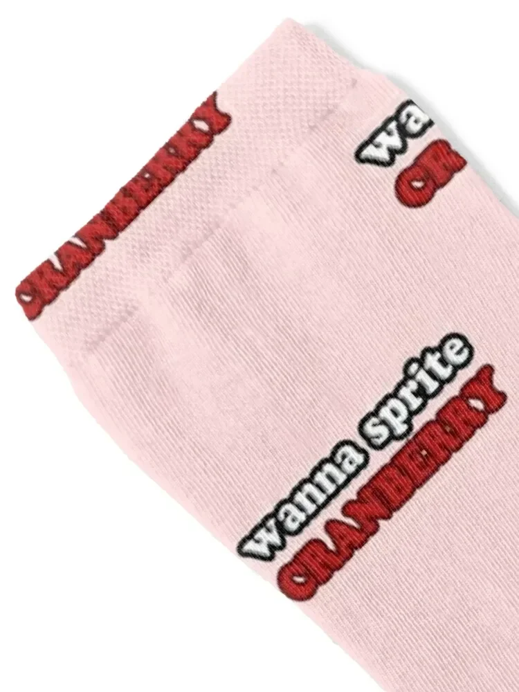 wanna sprite cranberry? Socks fashionable Rugby funny sock Socks For Men Women's