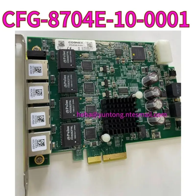 

Used CFG-8704E-10-0001 image acquisition card