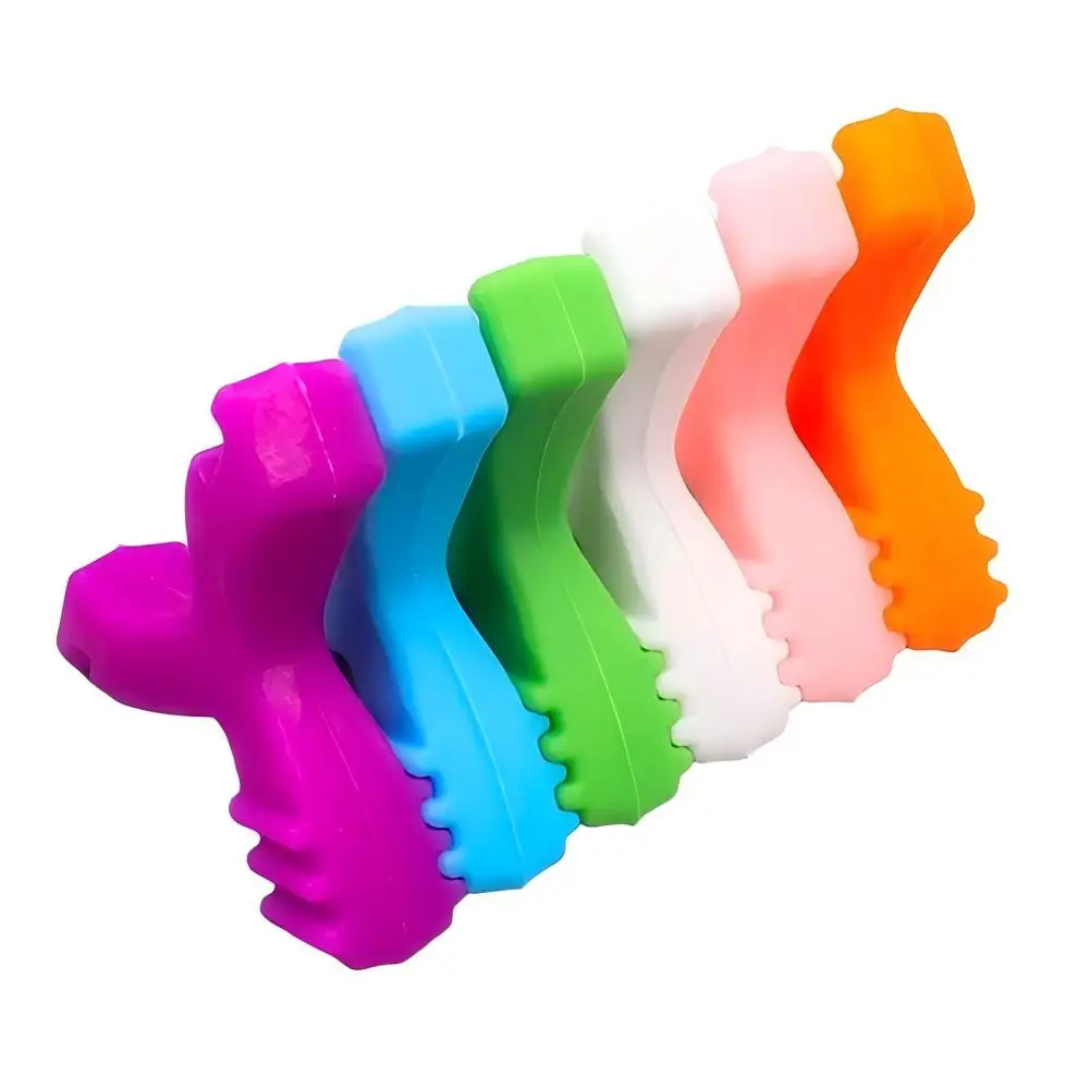 

5Pcs Y-Shaped Silicone Teeth Stick Bite Dental Aligner Chewies Orthodontic Bite Tool for Preventing Face Distortion Dental Tool