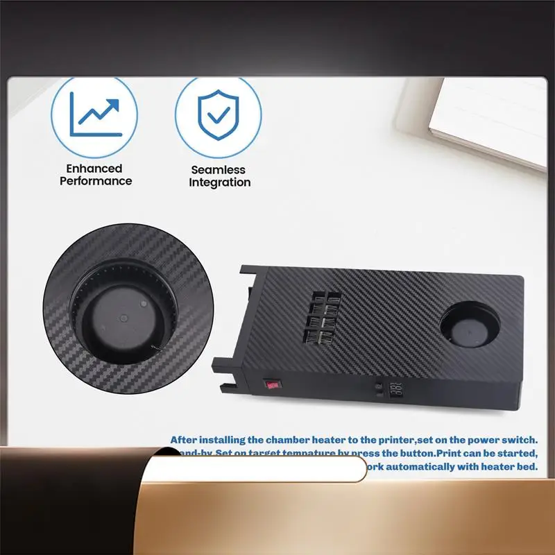 

3D Printing Heater For Bamboo Lab P1s 3D Printing Heater For Bamboo Lab X1c Automatic Start And Stop With Hot Bed-X64A