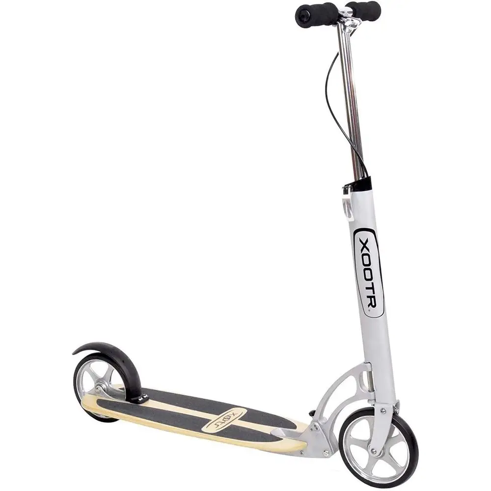 

Heavy-Duty Adult Scooter - 800+lb Capacity - Longboard Style - Fast Folding - Front & Rear Brakes