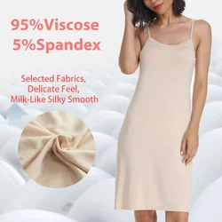 Women Elegant Dress Solid Sling Dress Compression Sleeveless Underwear Slip Sexy Backless Pajamas Breathable Sleepwear Lingerie
