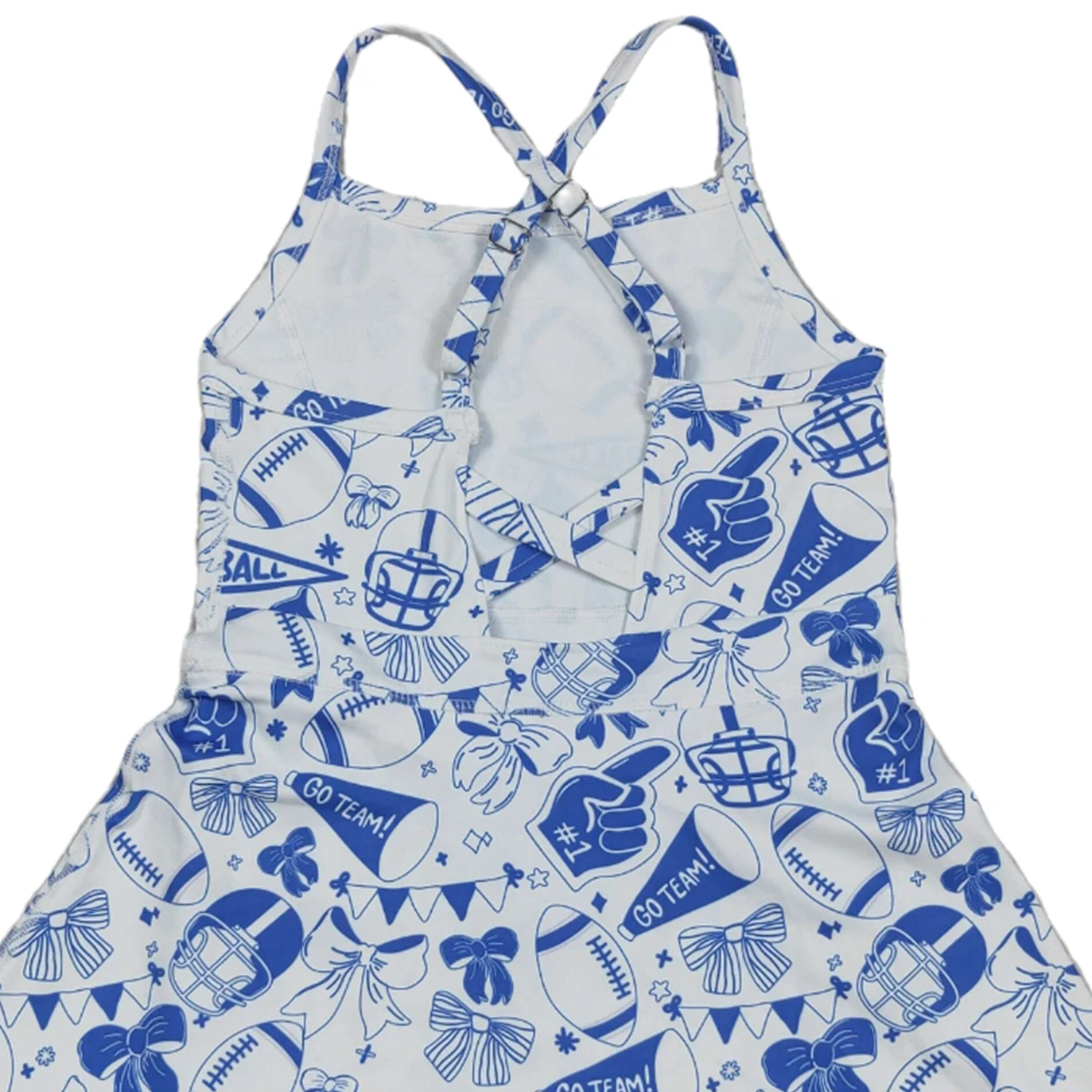 فستان للفتيات الصغيرات بدون أكمام فستان صيفي للفتيات الصغيرات ملابس لطيفة مطبوعة لكرة القدم ملابس أطفال لليوجا للحفلات الرياضية #5