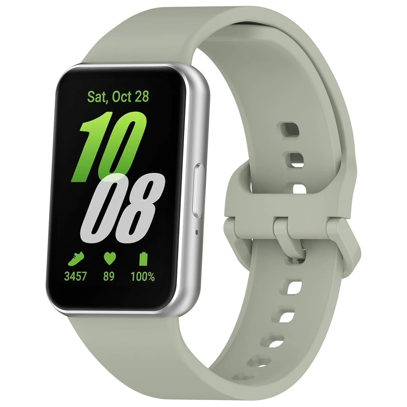 Correa de silicona para Samsung Galaxy Fit 3, accesorios de reloj, pulsera de repuesto, correa de reloj deportiva para Samsung Galaxy Fit3, parachoques