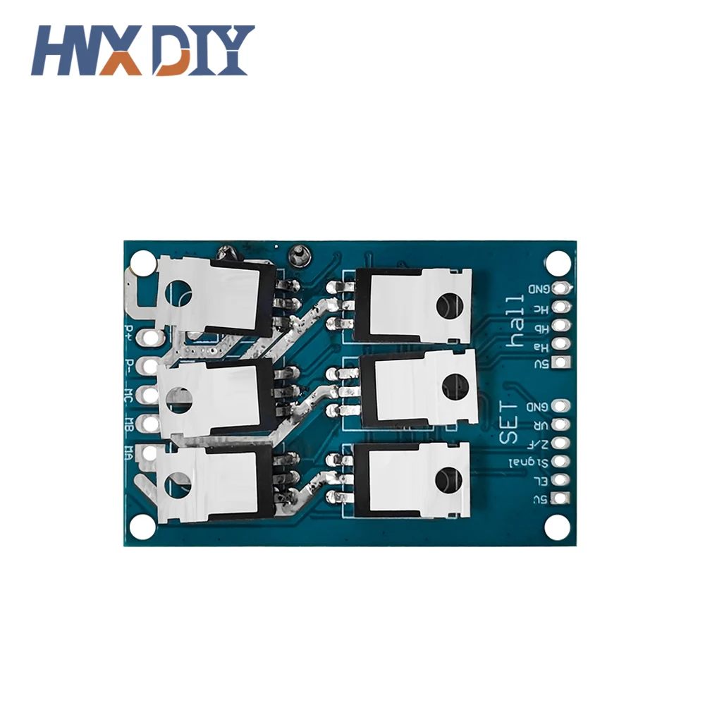 Modulo controller motore brushless DC 12V-36V 15A 500W Driver non Hall/Driver Hall Scheda driver bilanciata per auto