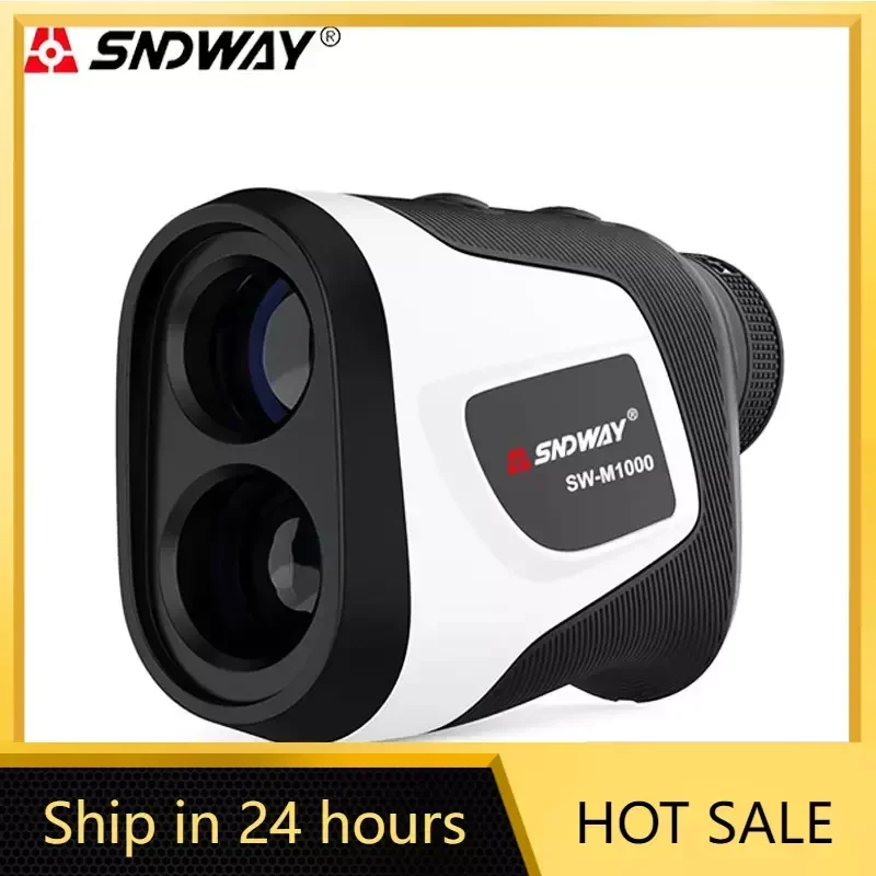 

SNDWAY Golf Rangefinder 6X Telescope Range Finder For Golfing Hunting With Flagpole Locking Vibration Slope Mode 500M 700M 1000M