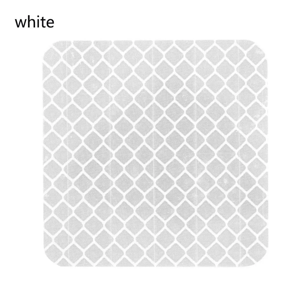 

Red/Blue/Orange/White/Yellow Square/Rectangle/Round Warning Mark Door Bumper Stickers Reflector Tape Car Reflective Strips