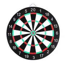 Double Sided Hanging Dart Board Bulleye Target Game, Brinquedos de segurança para crianças e adultos