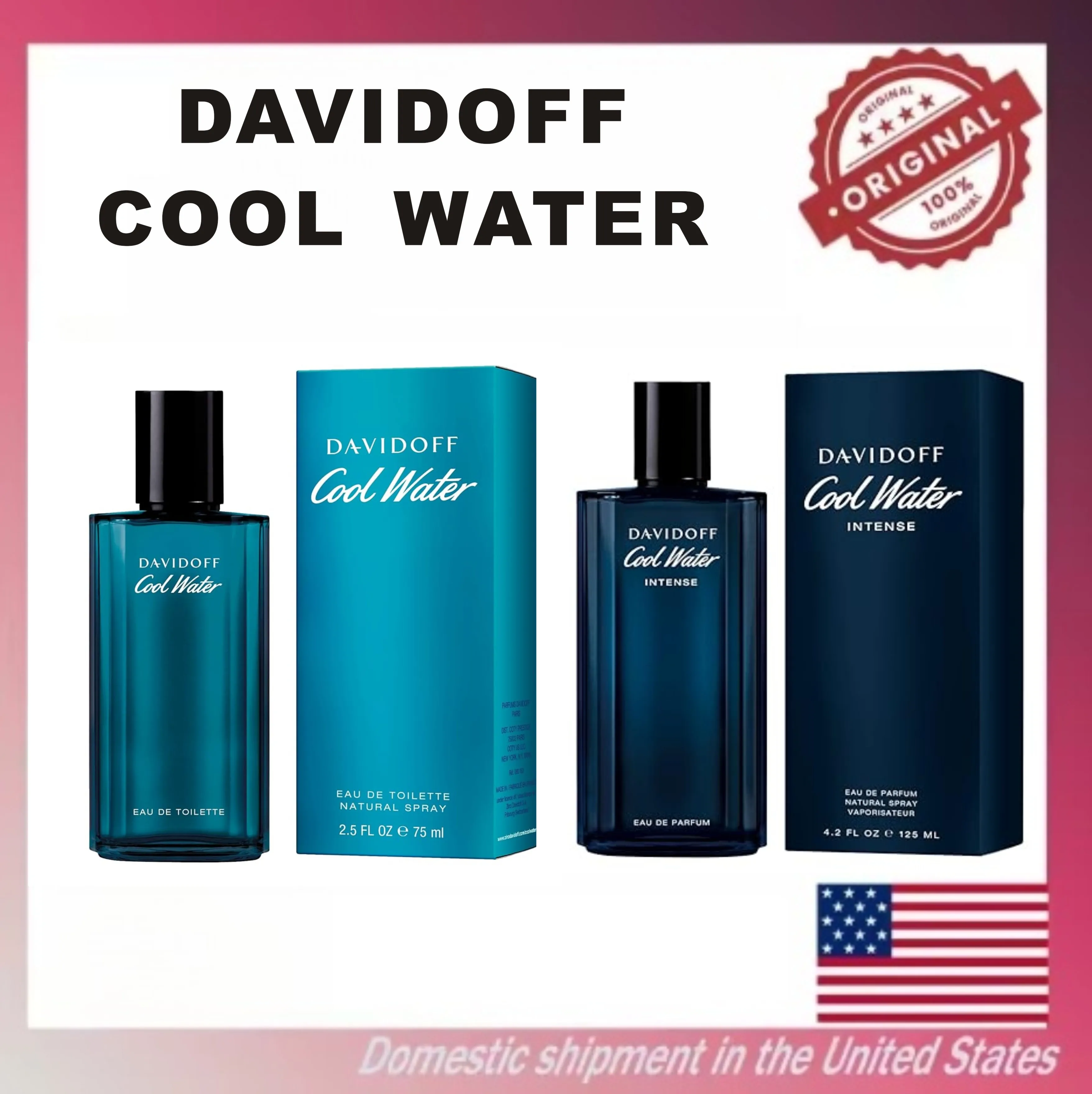 Davidoff Cool Water Eau de Toilette - كولونيا عطرية للرجال - عطور للرجال، هدايا لصديقك، عطور عربية بارا