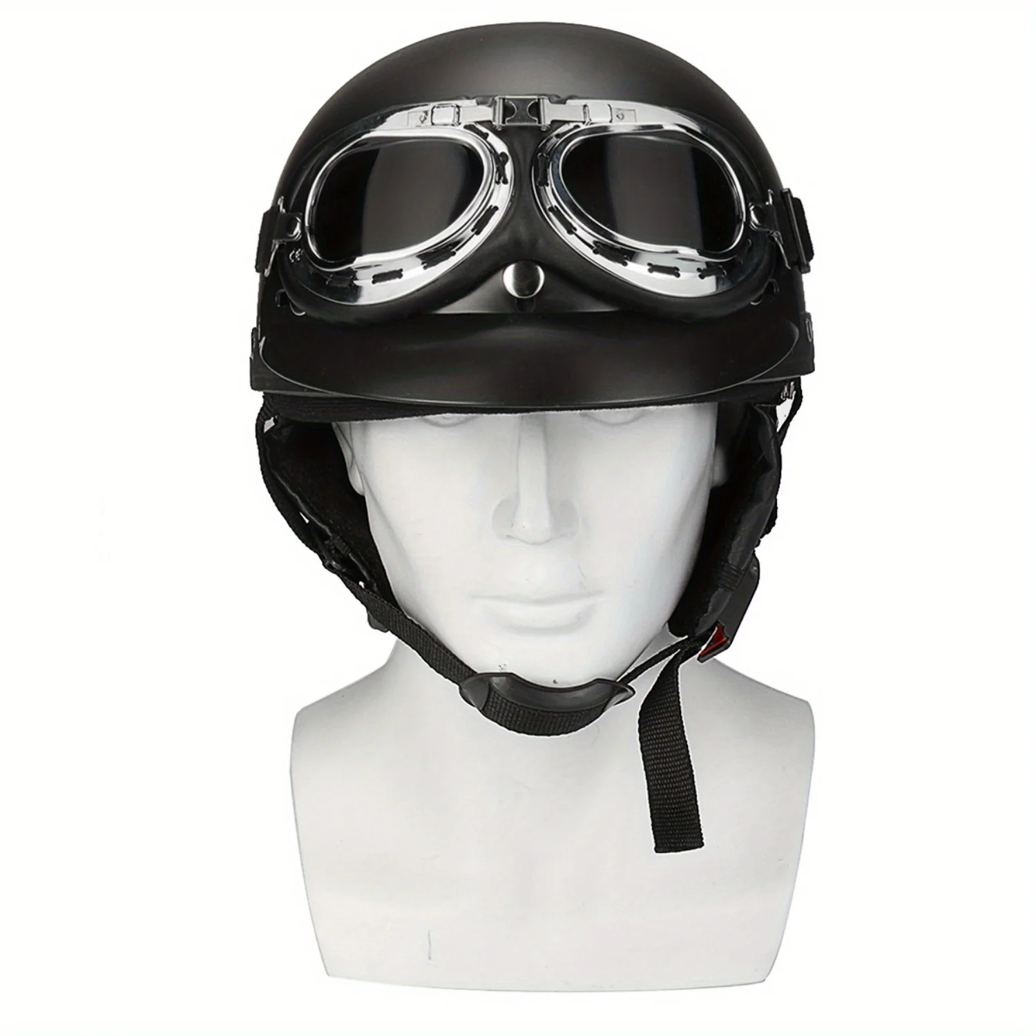 1 Wizjer do kasku motocyklowego/motorowerowego, akcesoria do kasku motocyklowego, odpinana osłona twarzy, gogle, szalik, warstwa amortyzująca z pianki o wysokiej gęstości