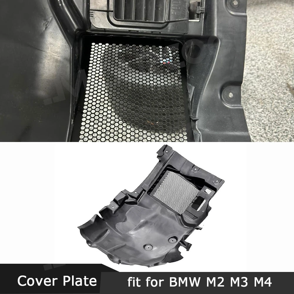 

JMCARCOOL Black Metal Material Racing Enhanced Clearance Front Fender Liner Aluminum Plate For BMW G87 G80 G82 M2 M3 M4