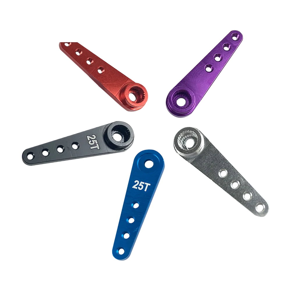 XFlight CNC Metalowy Ramionko Serwa 23T/24T/25T 37mm Przedłużenie Ramienia do Samochodu RC 1/10 Łodzi JR Hitec Futaba Akcesoria RC Części Zamienne