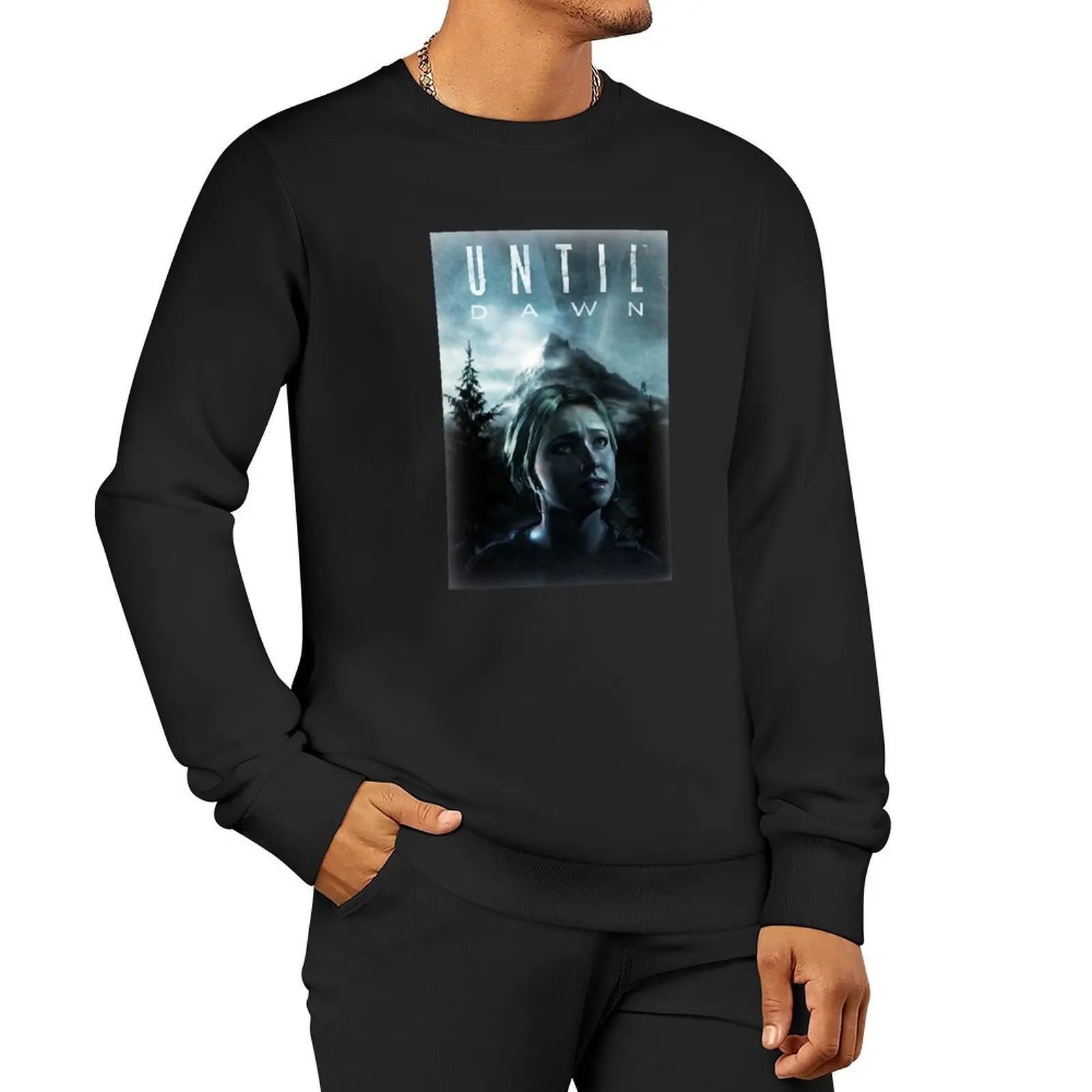 Until Dawn Sam Pullover Hoodie autumn new products men's sweat-shirt set sweatshirts