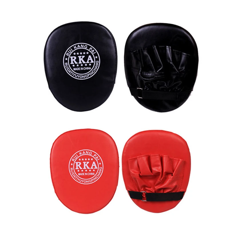 2Pcs/Lot Kick Boxing Gloves Pad Punch Target Bag Men MMA PU Karate Muay Thai Free Fight Sanda Training Adults Kids Equipment