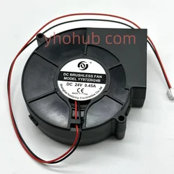 SNOWFAN YY9733H24B DC 24V 0,4 A 97x97x33mm 2-Draht Server Lüfter
