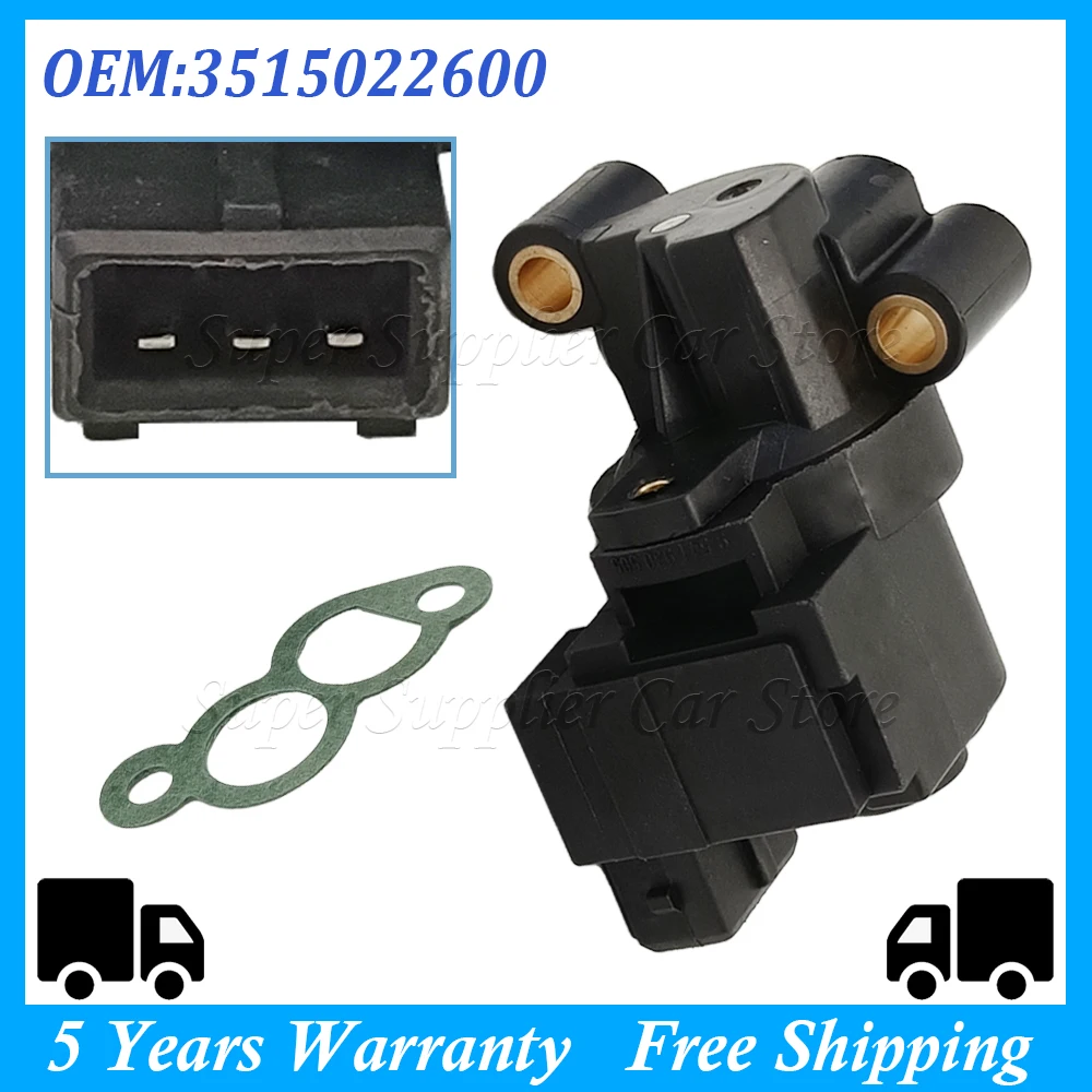 For Hyundai ACCENT COUPE ELANTRA GETZ MATRIX TIBURON IDLE AIR CONTROL VALVE For KIA CERATO Sportage 35150-22600 AC493 3515022600