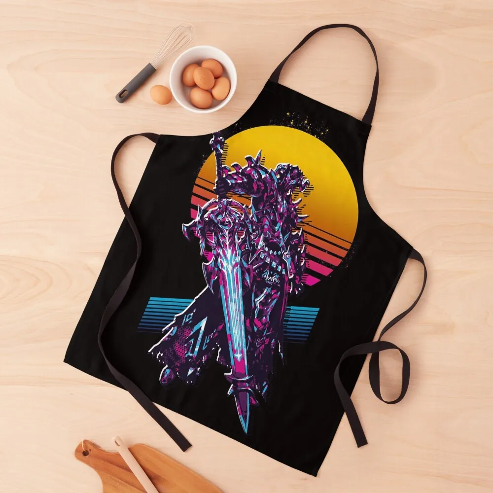 

Dark Knight - FFXIV *80s retro* Apron kitchen clothes for men Kitchen Man All For Kitchen And Home Apron
