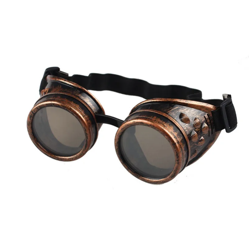 2021 New Fashion Arrival Sunglasses Vintage Style Steampunk Goggles Welding Punk Glasses Cosplay Brand Designer Five Colors Lens