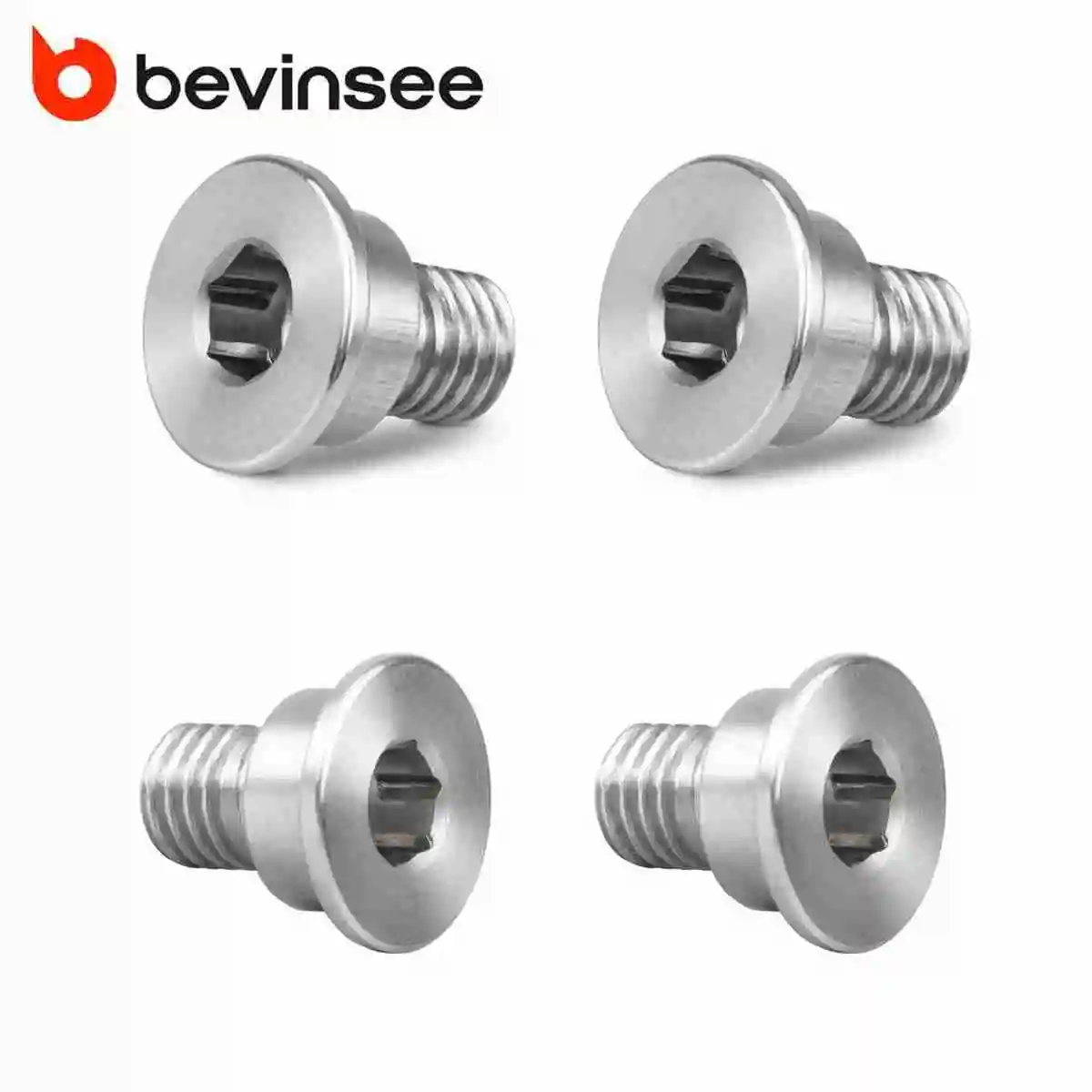 

BEVINSEE 4PCS Stainless Brake Rotor Set Screw For BMW E90 E92 F30 F10 F20 E36 E46 E39 E60 E87 X5 E70 F15 X3 E83 X1 E84 G20 G30