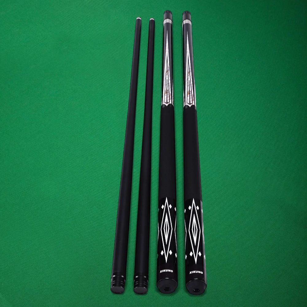 1/2 Split Billiard Cue Professional Fiberglass Billiards Pool Cue Exquisite Patterns Various Styles