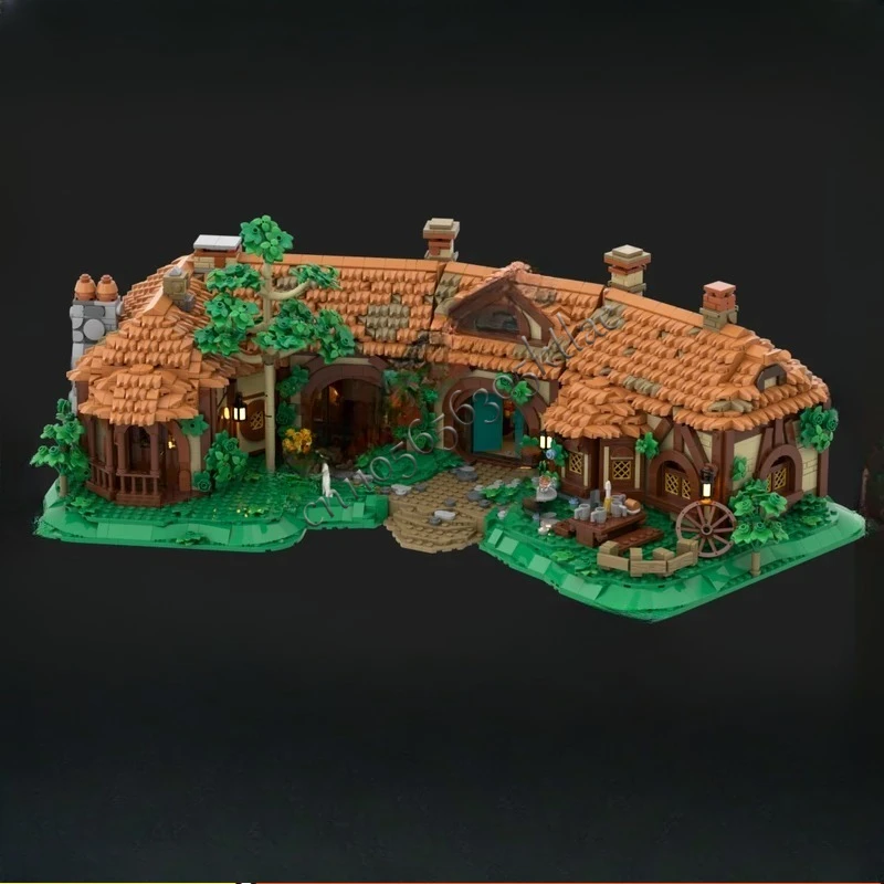 ชุดตัวต่อโมเดลอาคารสตรีทวิว 5980 ชิ้น รุ่นกรีนดราก้อนอินน์ แบบประกอบเอง สไตล์สร้างสรรค์ ของเล่นเสริมพัฒนาการ DIY ของขวัญ