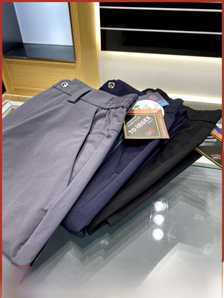 

Уличные элитные мягкие брюки ell, мужские повседневные брюки, ветрозащитные 3D пошивные брюки для пешего туризма, прямые брюки