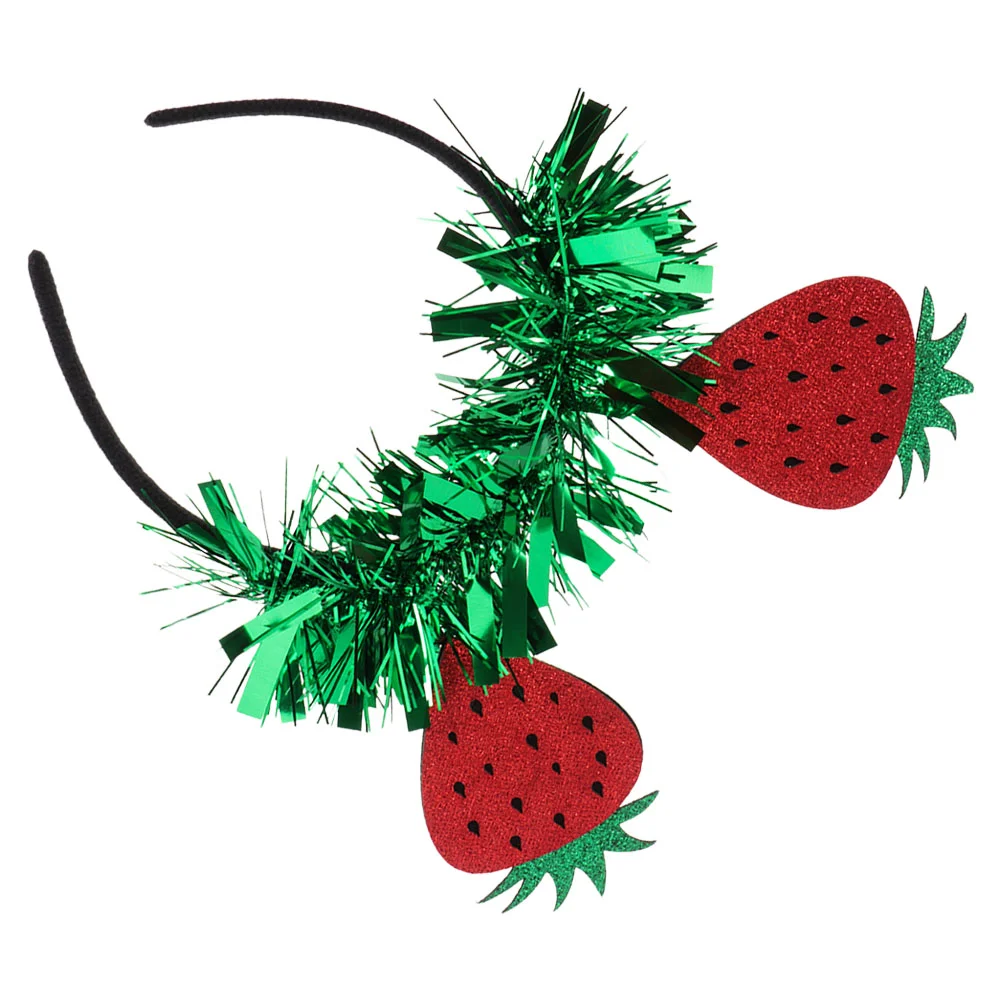 Strawberry Headband Hair Accessory Headpiece Girl Decorative Plastic Women Fruits Headbands