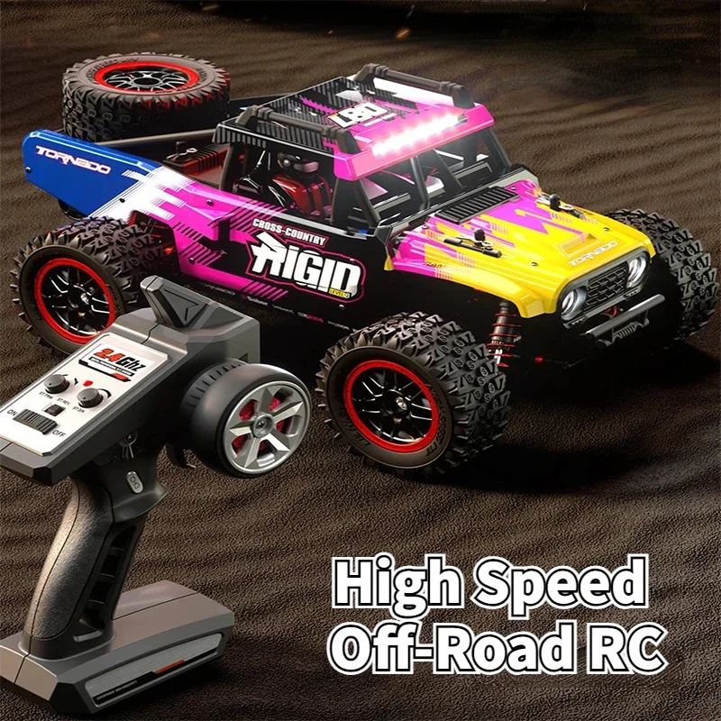 JJRC C8805 RC Car 80Km/H High Speed Drifting Racing Brushless 4x4 Off-Road Climbing Remote Control Vehicle with Lights Kid Adult