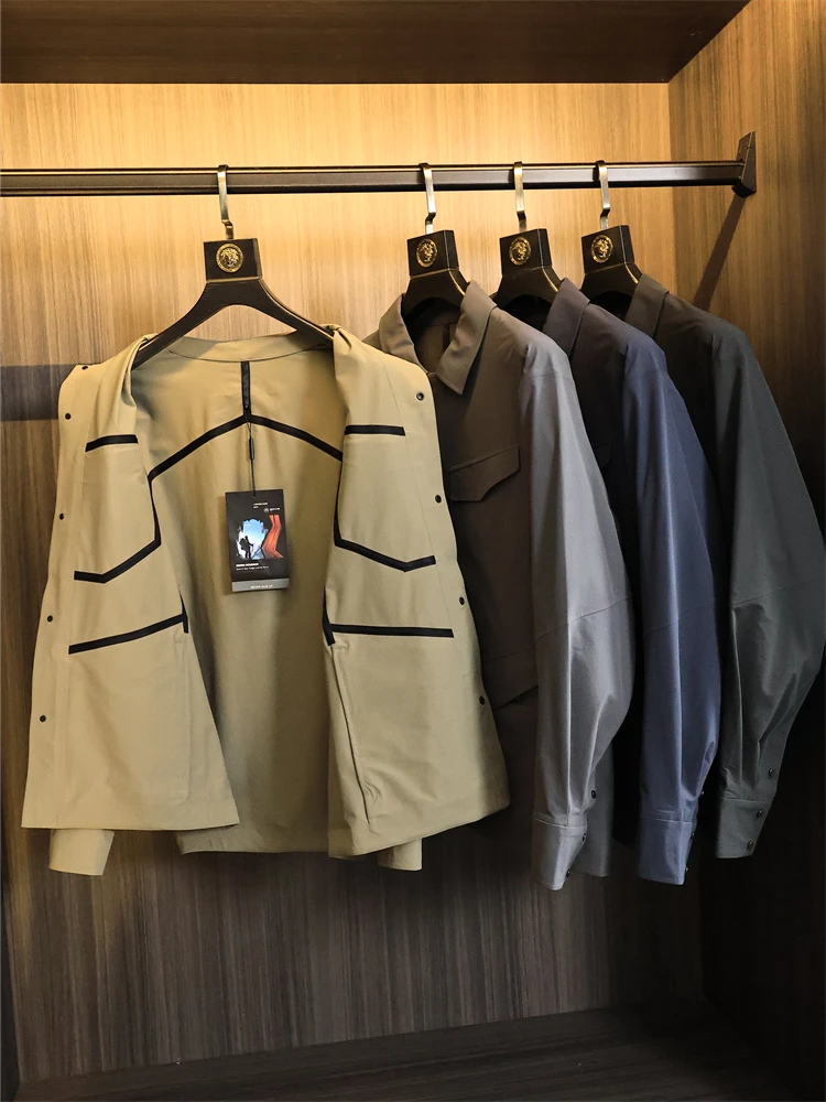 Men's Pure Color Ou…