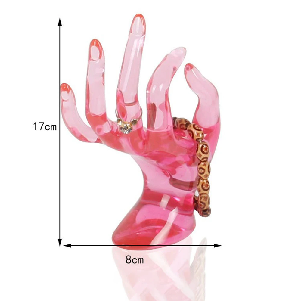 Bangle Watch Jewelry Display Stand Organizer Ok Hand Model Shelf Bangle Ring Storage Holder Decoration Jewelry Packaging