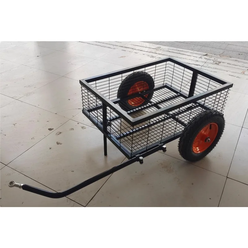 Rear hanging bicycle electric motorcycle tricycle electric motorcycle side hanging travel camping shopping stall pulling car