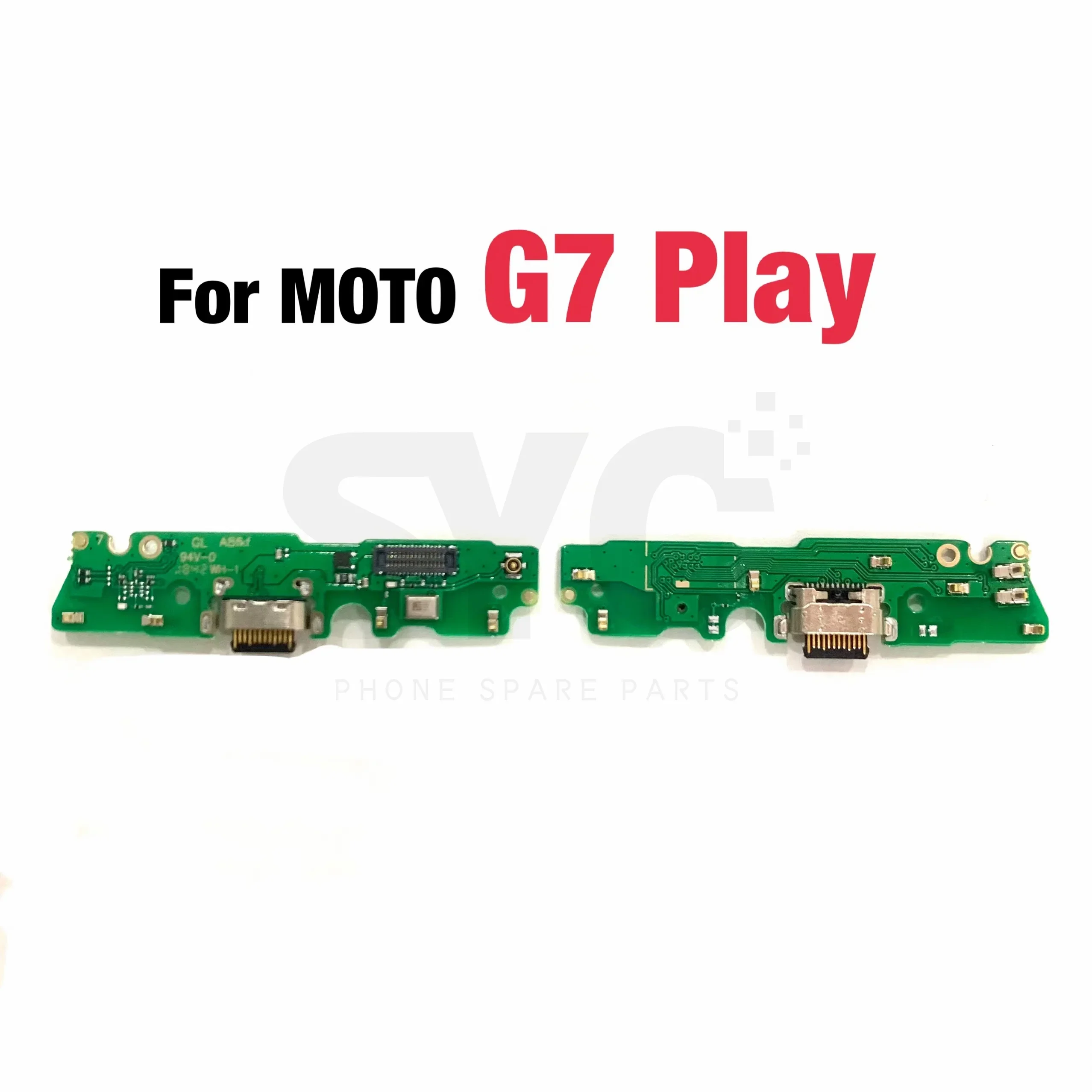 Cargador USB de buena calidad, conector de puerto de carga, Cable flexible de micrófono para Motorola Moto G7 G8 G9 Play Plus Power Lite, 1 ud.