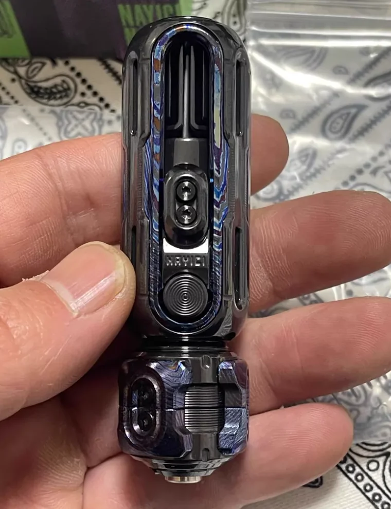 Used EDC MUYI Zirconium heavy gunner+Zirconium horse patch+Zirconium horse oscillating pa Fingertip gyroscope Decompression toys