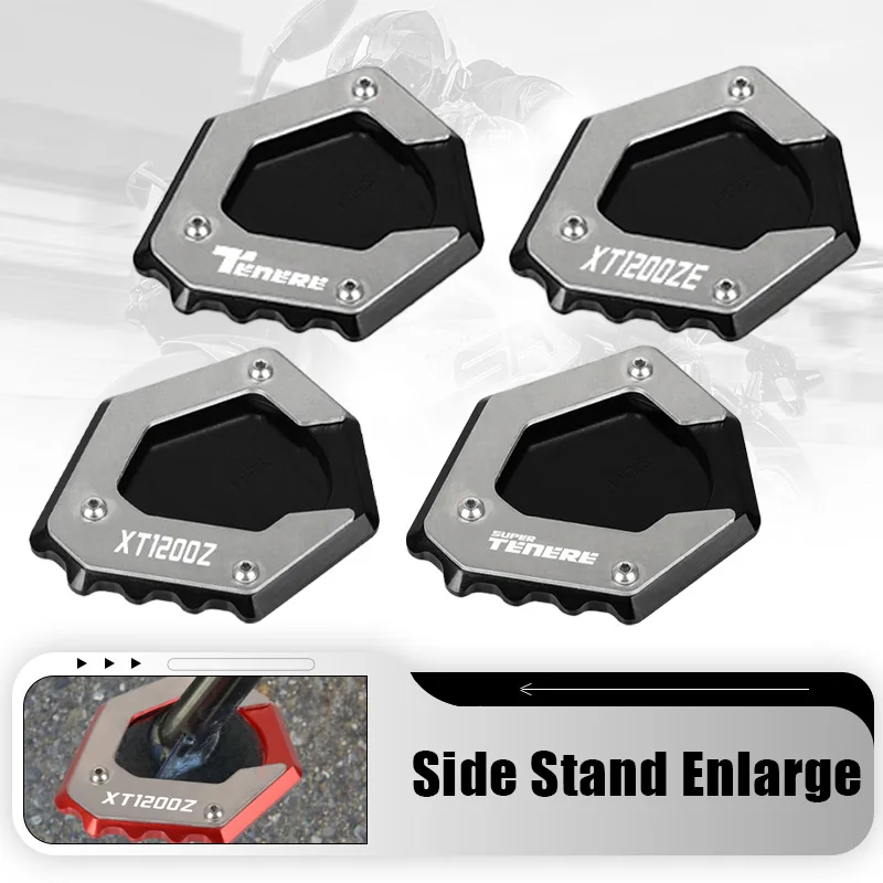 

For Yamaha XT1200Z ZE Super TENERE 2010-2013 Motorcycle Kickstand Foot Side Stand Enlarger Extension Pad Plate Accesorios